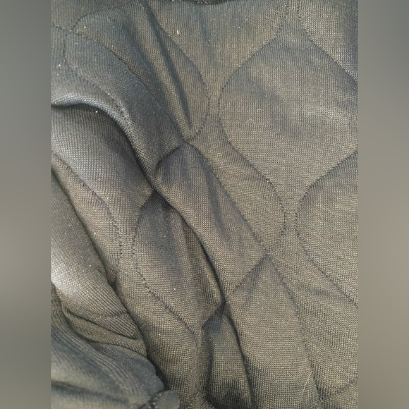 Lululemon quilted oversized scuba half zip 📱black Xl - Picture 3 of 5